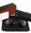 Vintage Military Pilot Designer Polarized Aviation Lens Brand Sunglasses For Men And Women-SunglassesCraft