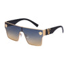 Oversized Luxury Vintage Brand Designer Frame Sunglasses For Unisex-SunglassesCraft