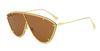 Vintage High Quality Retro Fashion Big Frame Luxury Brand Designer Sunglasses For Men And Women-SunglassesCraft