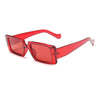 Vintage Candy Color Wide Frame Sunglasses For Unisex-SunglassesCraft