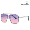 Stylish Gradient Vintage Sunglasses For Men And Women-SunglassesCraft