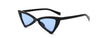 Retro Vintage Flat Triangle Cateye Designer Sunglasses For Men And Women-SunglassesCraft