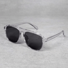 Classic Square Transparent Black Sunglasses For Men And Women-SunglassesCraft