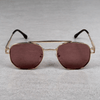 Stylish Colton Gold Purple Sunglasses For Men And Women-SunglassesCraft