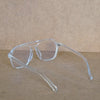 Stylish Square Winter Transparent Clear Sunglasses For Men And Women-SunglassesCraft