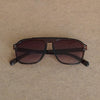 Stylish Square Winter Brown Gradient Sunglasses For Men And Women-SunglassesCraft