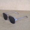 Stylish Square Winter Transparent Black Sunglasses For Men And Women-SunglassesCraft