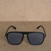 Stylish Square Winter Full Black Sunglasses For Men And Women-SunglassesCraft