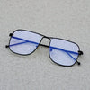 Classic Square Black Clear Sunglasses For Men And Women-SunglassesCraft