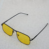 Classic Square Black Yellow Sunglasses For Men And Women-SunglassesCraft