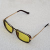 2020 Square Edition Gold Yellow Sunglasses For Men And Women-SunglassesCraft