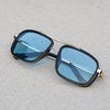 2020 Square Edition Gold Blue Sunglasses For Men And Women-SunglassesCraft