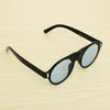 Round Water Blue And Black Sunglasses For Men And Women-SunglassesCraft