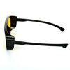 Rectangle Yellow And Black Sunglasses For Men And Women-SunglassesCraft