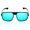 Rectangle Light Blue And Black Sunglasse For Men And Women-SunglassesCraft