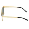Rectangle Aqua Green And Gold Sunglasses For Men And Women-SunglassesCraft