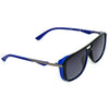 Rectangle Shaded Maroon And Blue Polarized Sunglasses For Men And Women-SunglassesCraft
