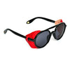Round Black And Black Sunglasses For Men And Women-SunglassesCraft