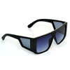 Rectangle Shaded Blue And Black Sunglasses For Men And Women-SunglassesCraft