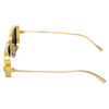 Retro Square Gold Aqua Blue Sunglasses For Men And Women-SunglassesCraft