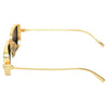 Orange And Gold Retro Square Sunglasses For Men And Women-SunglassesCraft