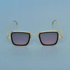 Shaded Pink And Gold Retro Square Sunglasses For Men And Women-SunglassesCraft