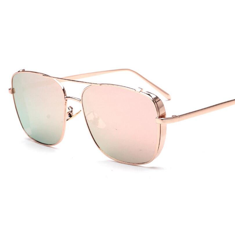New Metal Alloy Frame Square Sunglasses For Men And Women