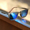 Blue Square Lightweight Comfortable Sunglasses For Men and Women-SunglassesCraft