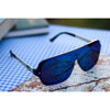 American diatona Oversize unisex Dual Black sunglasses For Men And Women-SunglassesCraft