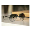 Black, BLack Ovel Lightweight Comfortable Sunglasses For Men and Women-SunglassesCraft