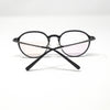 Gun Crystal Round Frame Eyewear