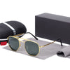 Polarized Square Frame Top Brand Sunglasses For Unisex-SunglassesCraft