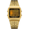Digital Alarm Gold Steel Life Waterproof Week Chrono Digital Wristwatch -SunglassesCraft