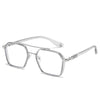 2020 Anti Blue Light Oversized Fashion Luxury Square Big Eyeglasses Spectacle Frame For Men And Women