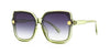 Oversized Square Frame Retro Fashion Brand High Quality Trendy Classic Vintage UV400 Gradient Sunglasses For Men And Women-SunglassesCraft