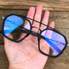 Retro Style Big Classic Square Frame Sunglasses For Unisex-SunglassesCraft