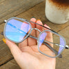 Retro Style Big Classic Square Frame Sunglasses For Unisex-SunglassesCraft