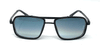 Fashionable Classic Square Black Gradient Sunglasses For Men And Women-Sunglassescraft