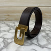 Metal  G-Shape Leather Strap Belt-SunglassesCraft