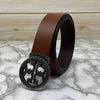 Classy Round Formal Leather Strap Belt-SunglassesCraft