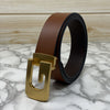 Metal  G-Shape Leather Strap Belt-SunglassesCraft