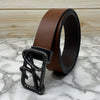 H-Pattern Leather Strap Belt For Men-SunglassesCraft