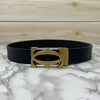 Cross Pattern Casual and Formal Leather Strap Belt -SunglassesCraft