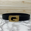 Metal  G-Shape Leather Strap Belt-SunglassesCraft