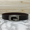 Metal  G-Shape Leather Strap Belt-SunglassesCraft