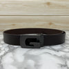 Metal  G-Shape Leather Strap Belt-SunglassesCraft