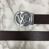 VSL Round Pin Buckle With Leather Strap-SunglassesCraft