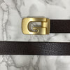 Metal  G-Shape Leather Strap Belt-SunglassesCraft