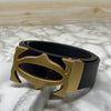 Cross Pattern Casual and Formal Leather Strap Belt -SunglassesCraft