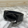 Cross Pattern Casual and Formal Leather Strap Belt -SunglassesCraft